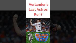 Is it Verlanders Last Astros Run [upl. by Einattirb573]