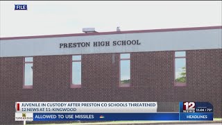 Juvenile in custody regarding threats to Preston County Schools officials say [upl. by Gnehs913]