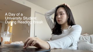 A Day of A Uni Student During Reading Break [upl. by Korry]