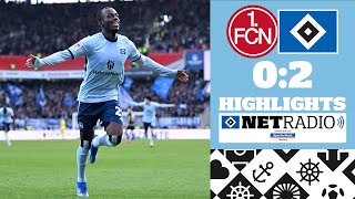 quotDIE TREFFER IN DER NACHSPIELZEIT KANN ERquot  1FC Nürnberg vs HSV  HIGHLIGHTS im HSVnetradio [upl. by Willey973]