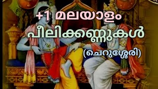 1 മലയാളം  പീലിക്കണ്ണുകൾ  ആശയം [upl. by Naltiac]