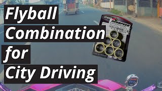 The BEST flyball Combination for CITY Driving in 2023 MUST WATCH  Mio i 125 [upl. by Nob295]