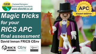 Magic tricks for your RICS APC Final Assessment interview [upl. by Pattie537]