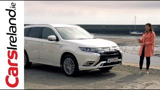 Mitsubishi Outlander PHEV Review  CarsIrelandie [upl. by Saxela]