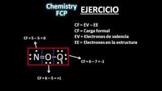 Estructuras de Lewis del NO2 determinación de la más probable mediante cargas formales [upl. by Irvine93]