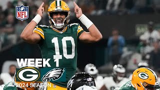 Jordan Loves best plays from 2TD game vs Eagles  Week 1 [upl. by Nuri]