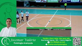 BENFICA vs ANJOS DE COMBATE  Citadino Bageense de Futsal [upl. by Neumann960]