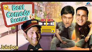 Back 2 Back Comedy Scenes  Akshay Kumar  Govinda  Arshad Warsi  Bollywood Comedy Movie Scenes [upl. by Eilrahc]