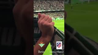 Betis Vs Atlético Madrid [upl. by Vaden]