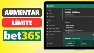 Cómo Aumentar el Límite de Ingreso en Bet365 Tutorial Sencillo [upl. by Ahsinrad]