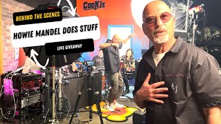 Behind The Scenes of Howie Mandel Does Stuff Podcast LIVE GIVEAWAY [upl. by Ettelohcin823]