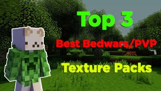 Top 3 BEST 32x Texture Packs of ALL TIME  189 BedwarsPvP 32x Texture Packs  FPS Boost [upl. by Rehpatsirhc]