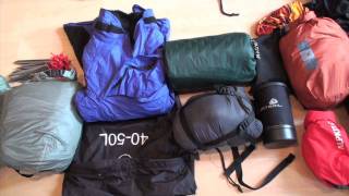 How to pack a rucksack [upl. by Nassi]