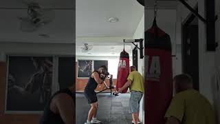 Boxing Trainingheavy bag drills [upl. by Notsecnirp833]