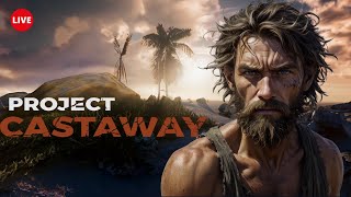 Im Building a Raft To Explore Other Islands in Project Castaway [upl. by Ahsiela637]