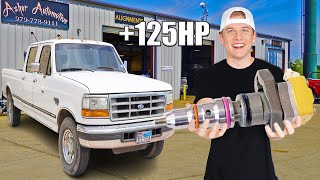 I Put The Most Popular Injectors In My 73L Powerstroke [upl. by Neeloj630]