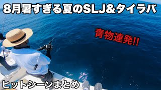 8月SLJ ampタイラバ ヒットシーンまとめ [upl. by Cardon]