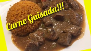 Como hacer CARNE GUISADA ESTILO RESTAURANTE CarneGuisada EstiloRestaurante [upl. by Laira]