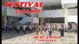 FESTIVAL GOLO KOE 2022  SD ST ANGELA LABUAN BAJO  music recording  Vicky Bahang [upl. by Ferne]