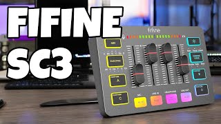 FIFINE AmpliGame SC3 Audio Gaming Mixer [upl. by Panchito]