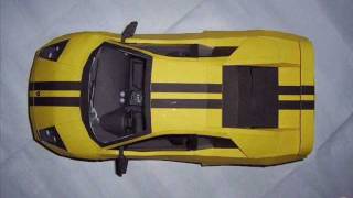 Model Lamborghini Murciélago kit free download  assembly instructions [upl. by Kos]