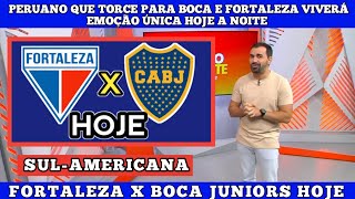 GLOBO ESPORTE CE 2504 PERUANO QUE TORCE PARA BOCA E FORTALEZA VIVERÁ EMOÇÃO ÚNICA HOJE A NOITE [upl. by Baldridge661]