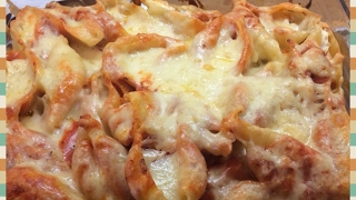 Stuffed Pasta Shells Recipe chicken and ricotta [upl. by Akili371]