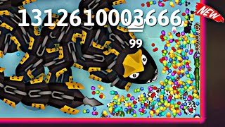 I am a new World Record achieve on snake io snake game  The new highest score this snakeio Gameplay [upl. by Elijah518]