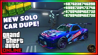 SOLO  NEW SUPER EASY GTA 5 ONLINE CAR DUPLICATION GLITCH  AFTER PATCH 167  PS5XBOXPC [upl. by Thorin]