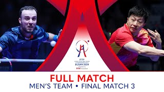 FULL MATCH  MA Long vs GAUZY Simon  MT F  ITTFWorlds2024 [upl. by Trembly53]