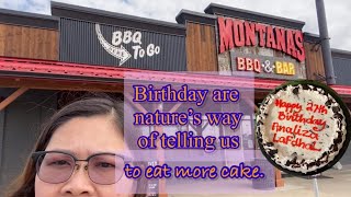 MONTANA’S BBQ amp BAR  birthday celebrationforever young [upl. by Yllatan]