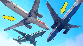 Airplane CRASHED MidAir with TWO Planes  Emergency Landing in GTA 5 [upl. by Gnoz]