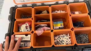 Pro System Gear 10 Compartment Small Parts Organizer Review [upl. by Lehplar]