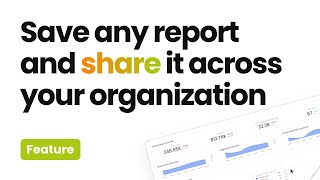 Turn your reports into powerful dashboards and share them across your organization [upl. by Idoj755]