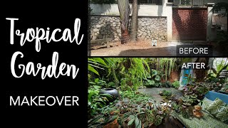 LUSH Tropical Garden  EPIC MAKEOVER amp TRANSFORMATION [upl. by Olmstead]