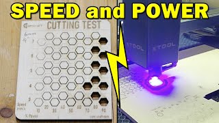 What Laser Cut Speed and Power Settings to use [upl. by Rees]