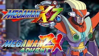 「NDS」Mega Man X7  Just Before Red  Palace Road Stage Mega Man ZX Advent Style [upl. by East]