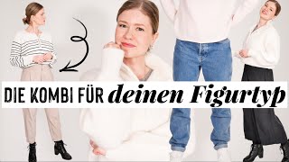 Wie Hosen und Pullover kombinieren Worauf Du bei Deinem FIGURTYP achten kannst [upl. by Einner]