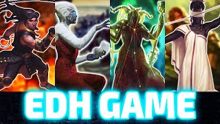 Chainer vs Varina vs Klothys vs TymnaTana EDHCommander Magic The Gathering Gameplay 2021 [upl. by Seana49]