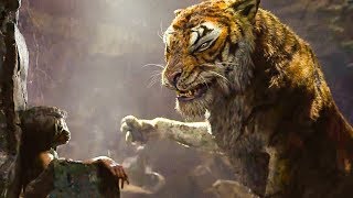 The terrible tiger Sher Khan does not like Mowgli In Hindi [upl. by Naugal457]