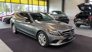 18711 MercedesBenz C 200 d T AVANTGARDE Night LED 360° AHK Business [upl. by Atik]