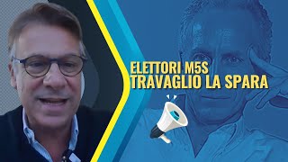 “Sono dei cagaca” Travaglio sbarella sugli elettori M5S  Zuppa di Porro [upl. by Cirad]