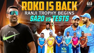 RoKo is back  Ranji Trophy Begins  SA20 vs Tests  R Ashwin [upl. by Aiblis]