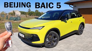 BAIC BEIJING 5  mogę być z LPG 15 Turbo 177KM305Nm TEST PLENG [upl. by Bazluke]