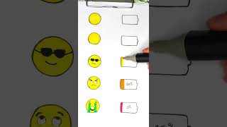 What mind emoji is UR battery now shorts trending youtube fyp viralvideo drawing satisfying [upl. by Eelitan]