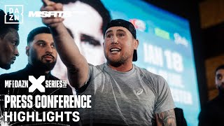 Press Conference Highlights  Tommy Fury vs Darren Till MF amp DAZN X Series 20 [upl. by Acyssej]