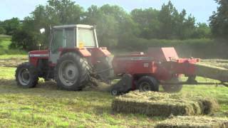 Massey Ferguson Baler 1839 [upl. by Shanda]