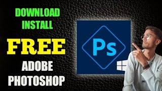 How to Install Adobe Photoshop Express free on Windows 10 Complete Installation in pc [upl. by Peggi]