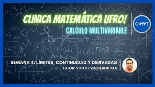 Límites Continuidad y Derivadas en VARIAS VARIABLES  Sesión de Ejercicios  Multivariable 20211 [upl. by Tasia867]