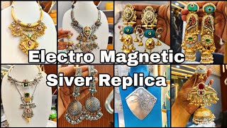 Electro Magnate Plating Silver Replica Jewellery  Premium Silver Replica Jewellery Wholesale [upl. by Almond]